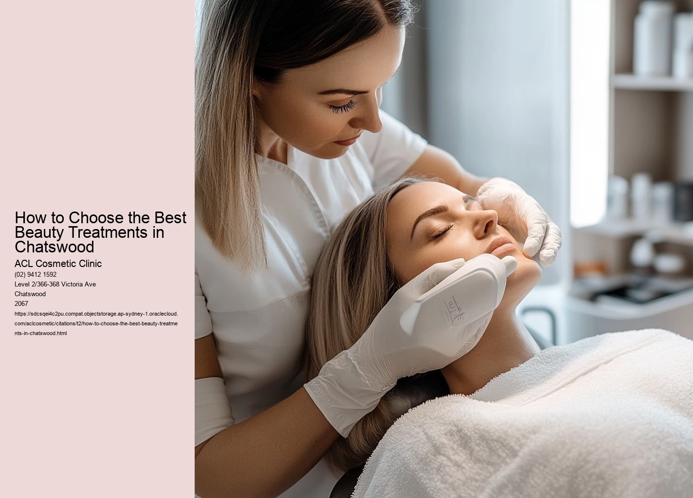 How to Choose the Best Skin Rejuvenation Clinic in Chatswood