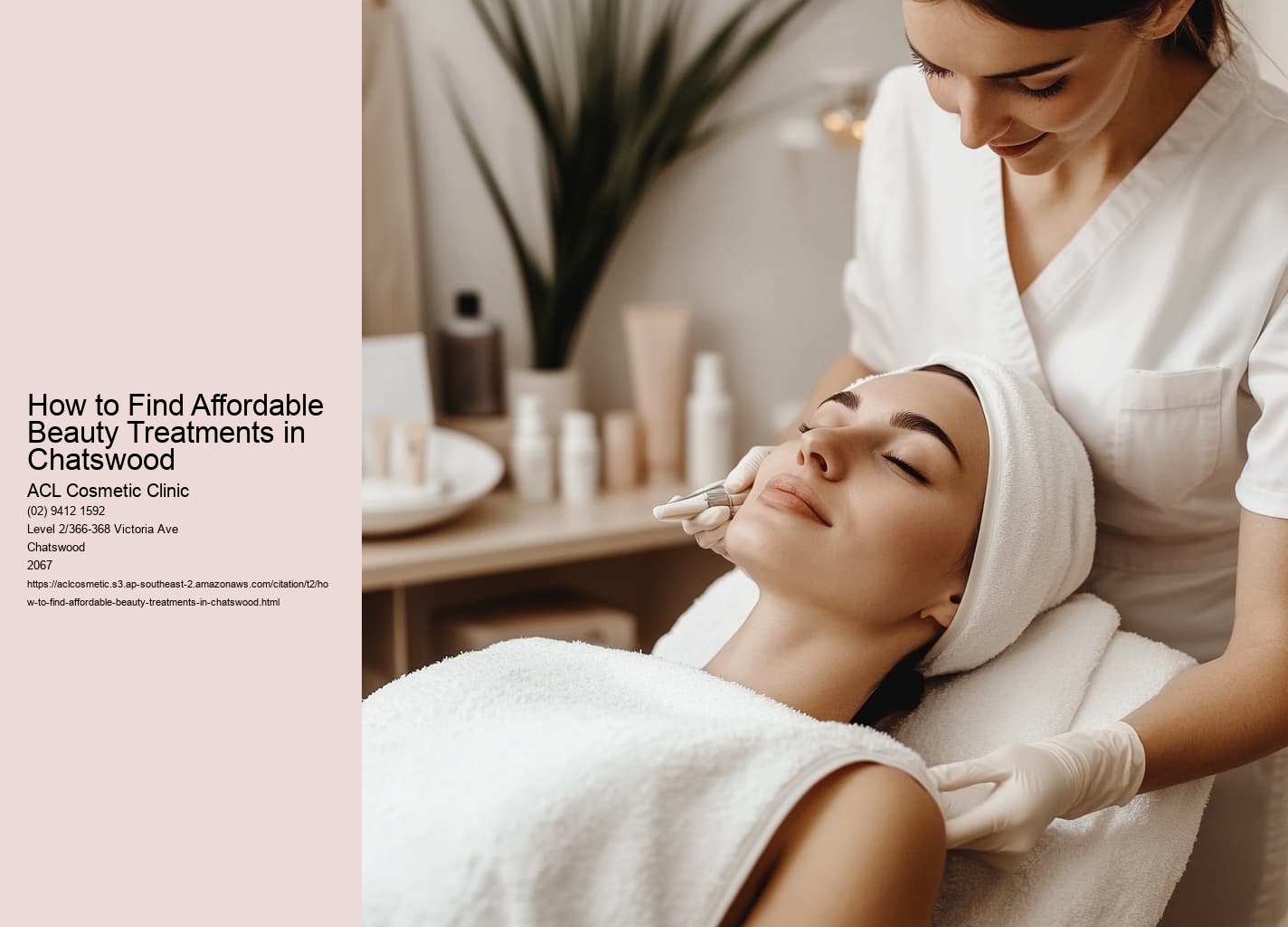 How to Find Affordable Skin Rejuvenation Services in Chatswood