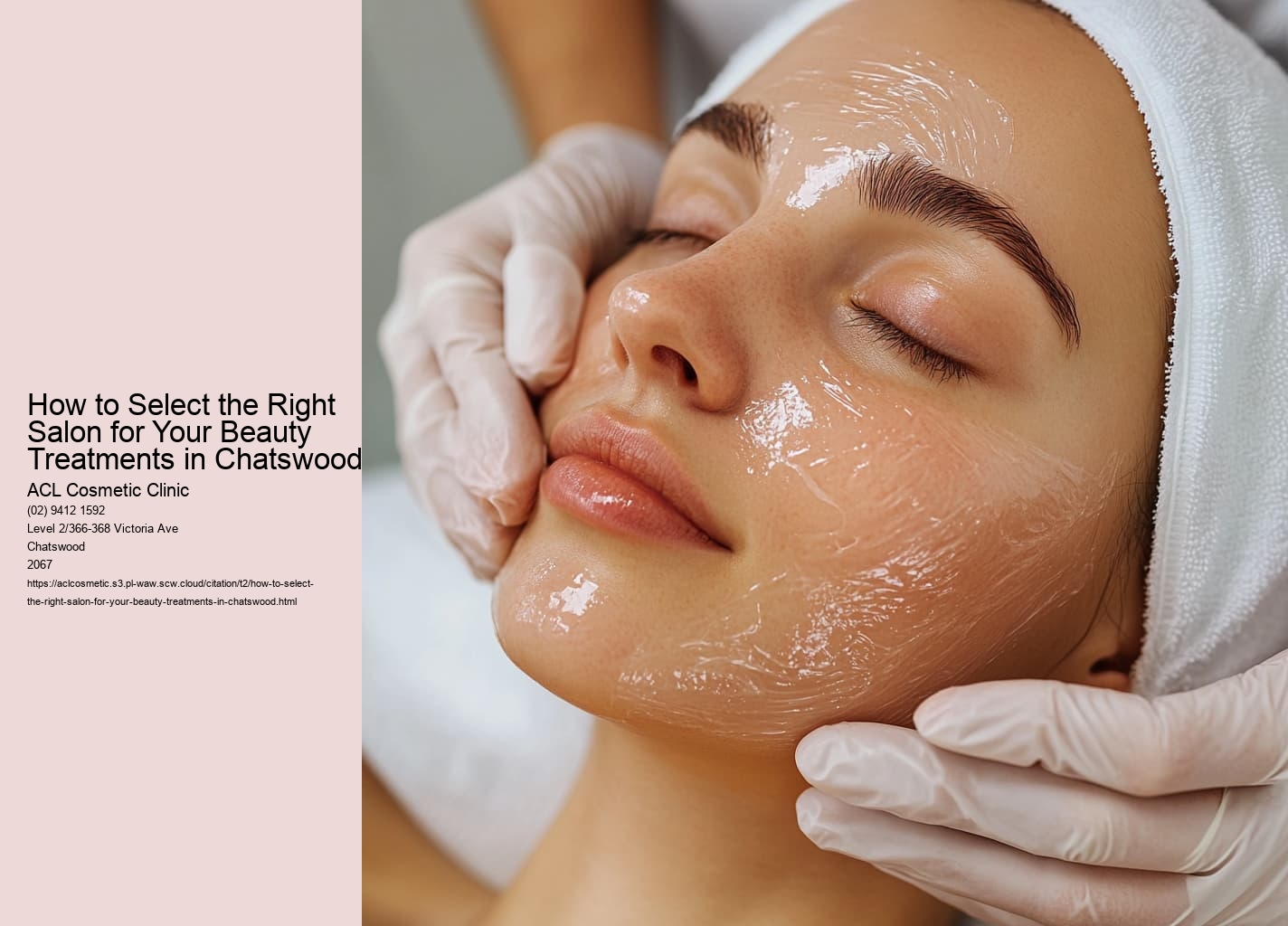 How to Select the Right Salon for Your Beauty Treatments in Chatswood