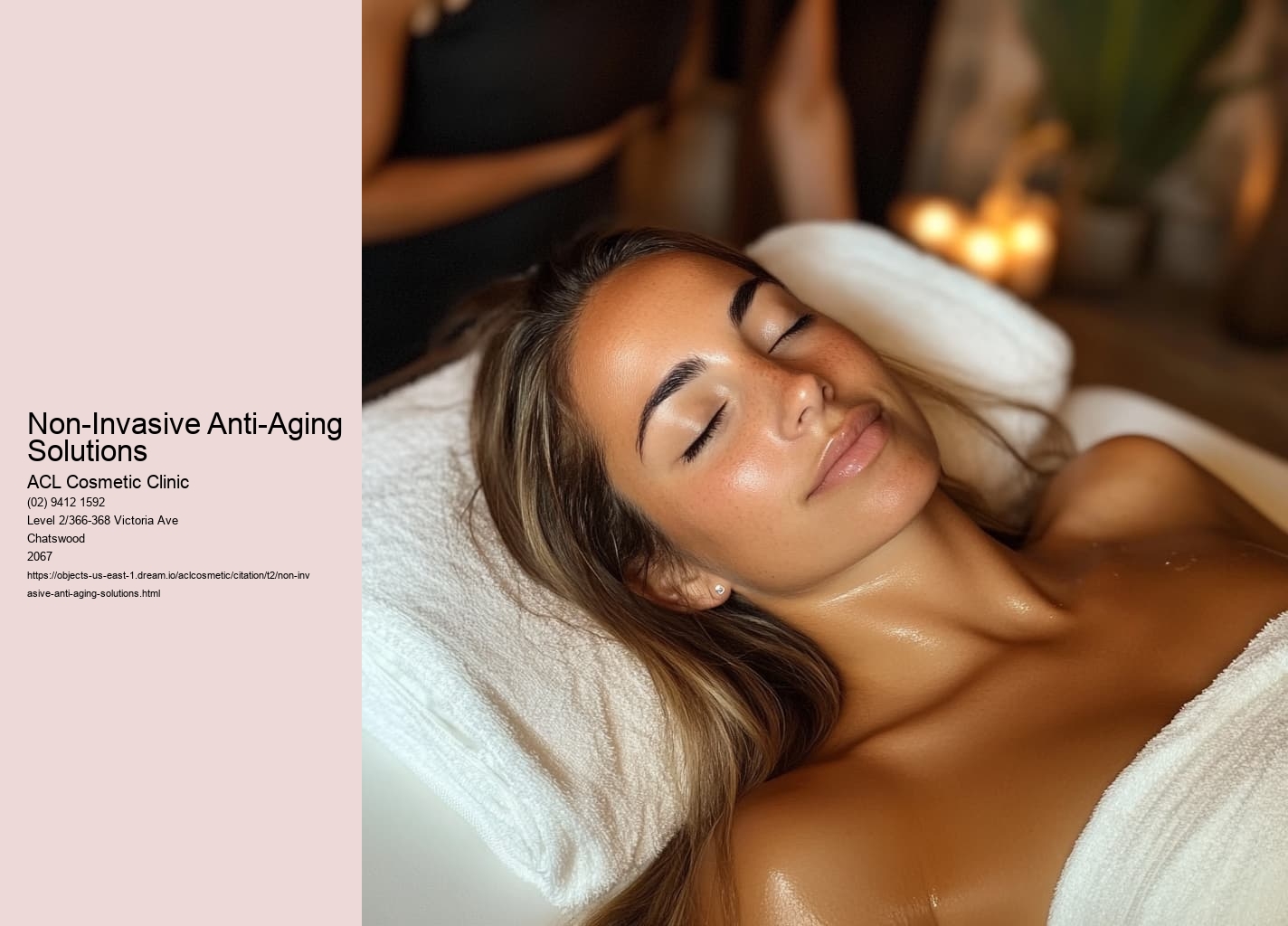 Non-Invasive Anti-Aging Solutions
