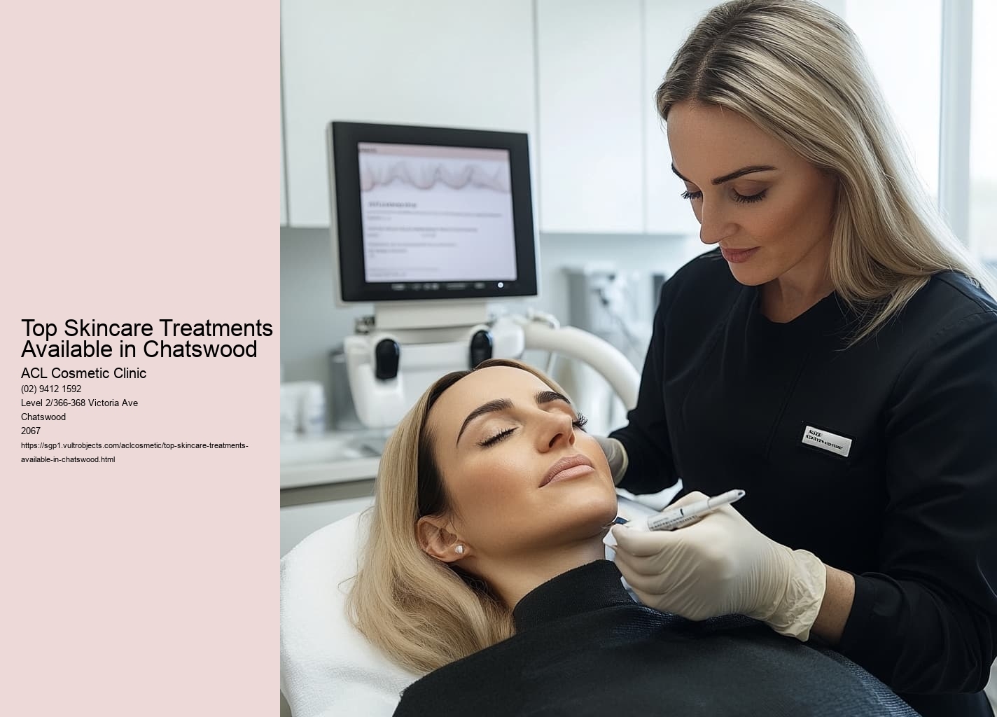 Top Skincare Treatments Available in Chatswood
